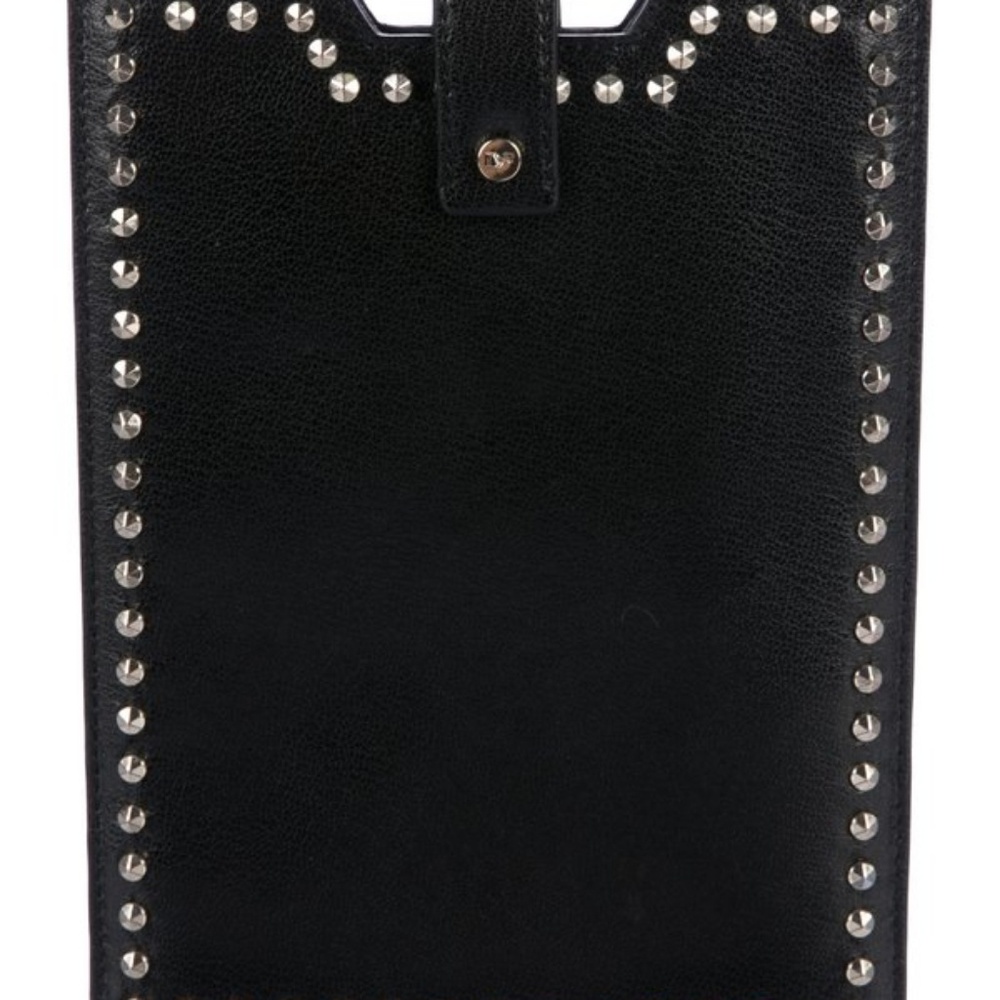 Black Studded Leather Ipad Mini Case